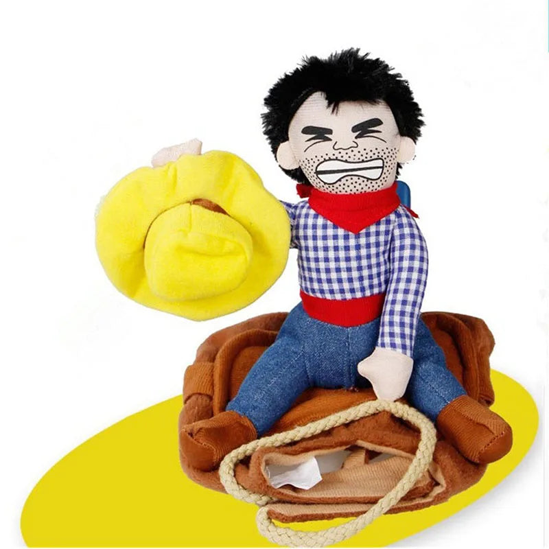 Cowboy-On-Dog Costume