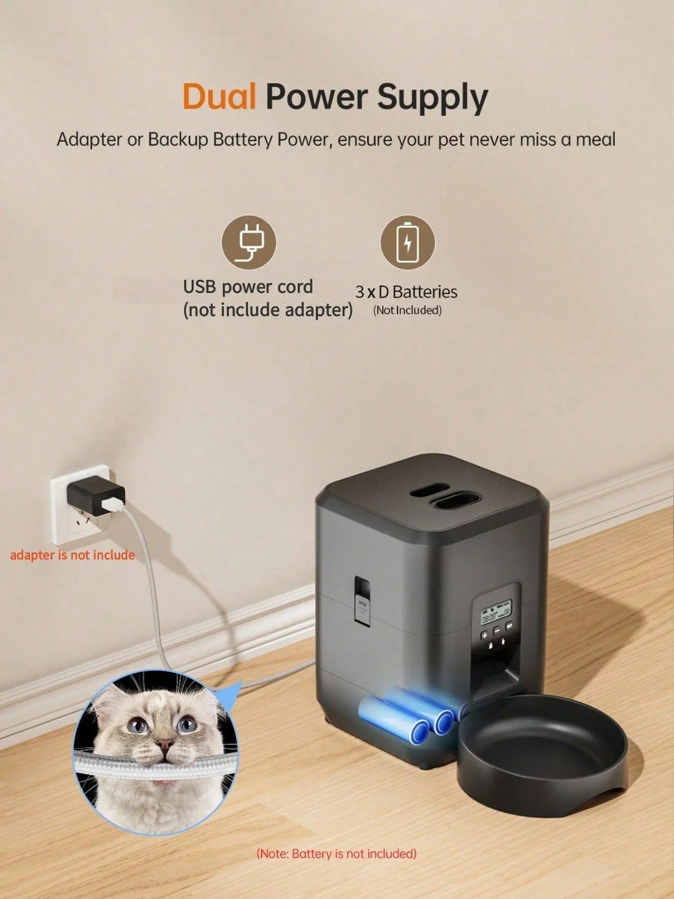 Timed Automatic Food Dispenser