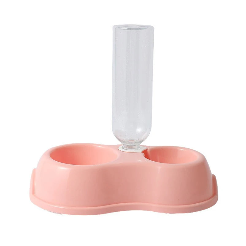 Food and Water Dish w/ Water Dispenser (4 colors!!!)