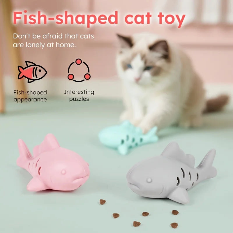 Fish-Shaped Pet Toy