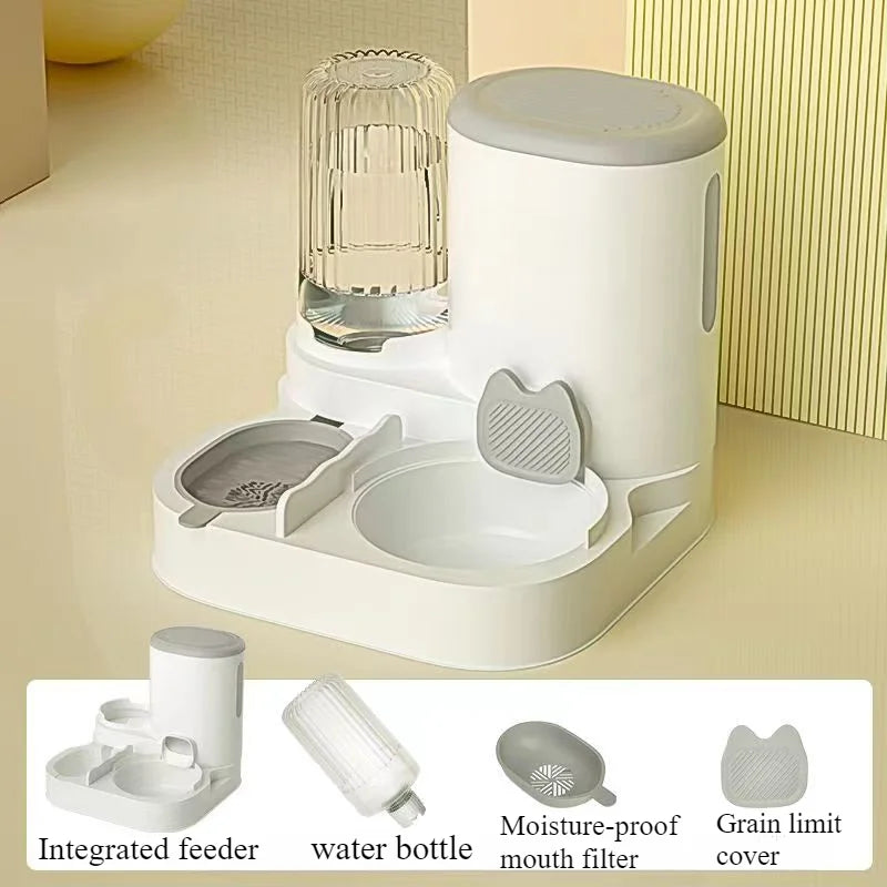 Automatic Pet Food and Water Dispenser