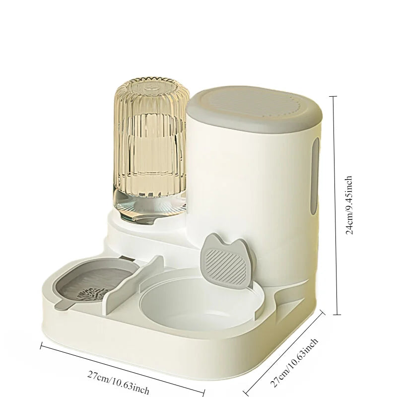 Automatic Pet Food and Water Dispenser