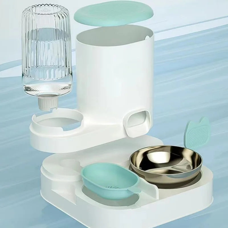 Automatic Pet Food and Water Dispenser