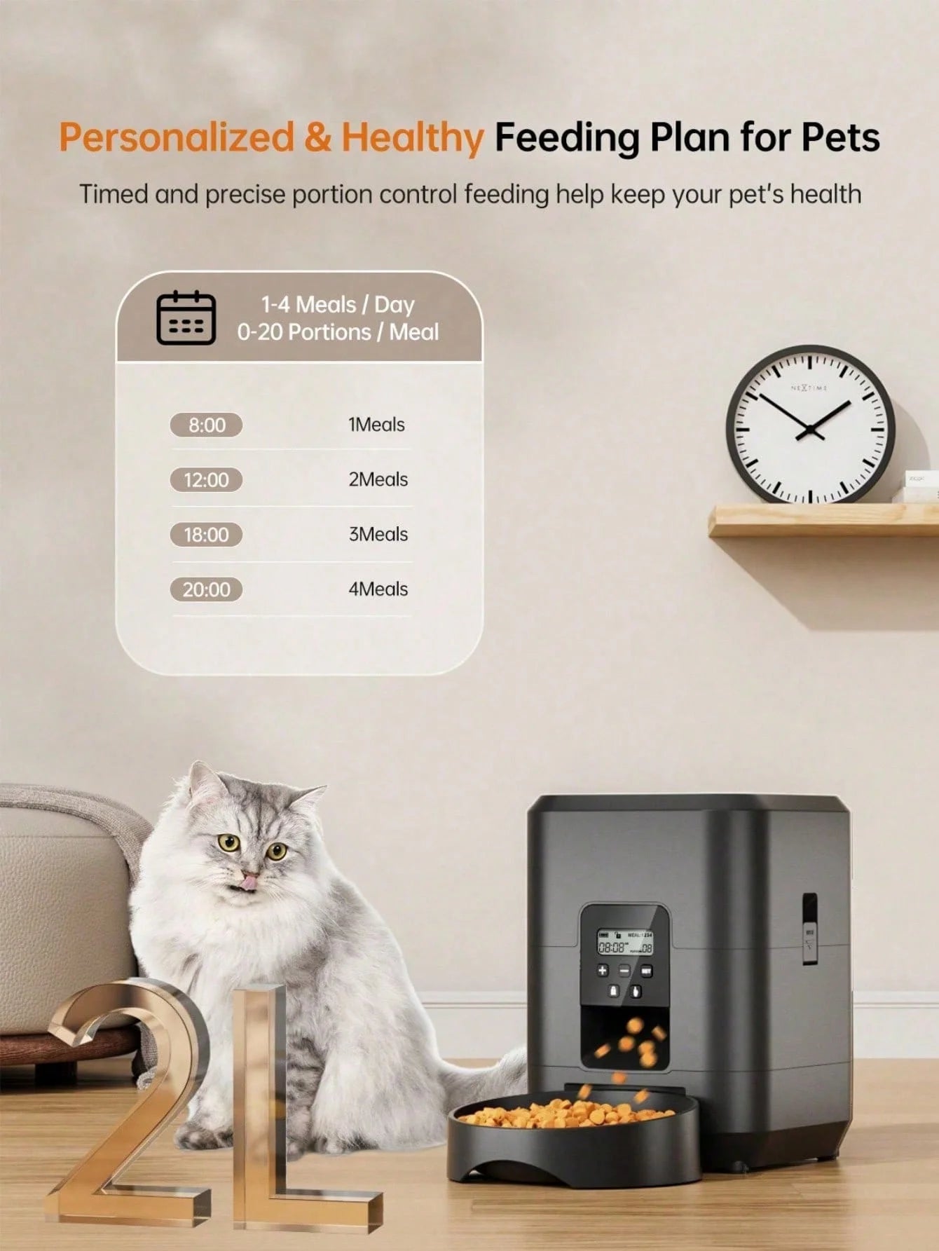 Timed Automatic Food Dispenser