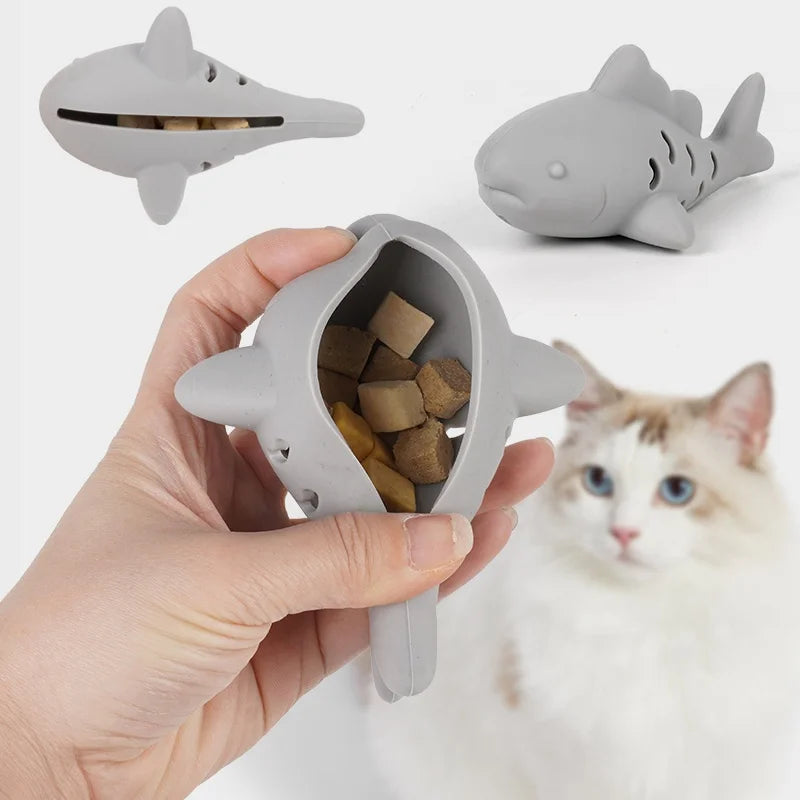 Fish-Shaped Pet Toy