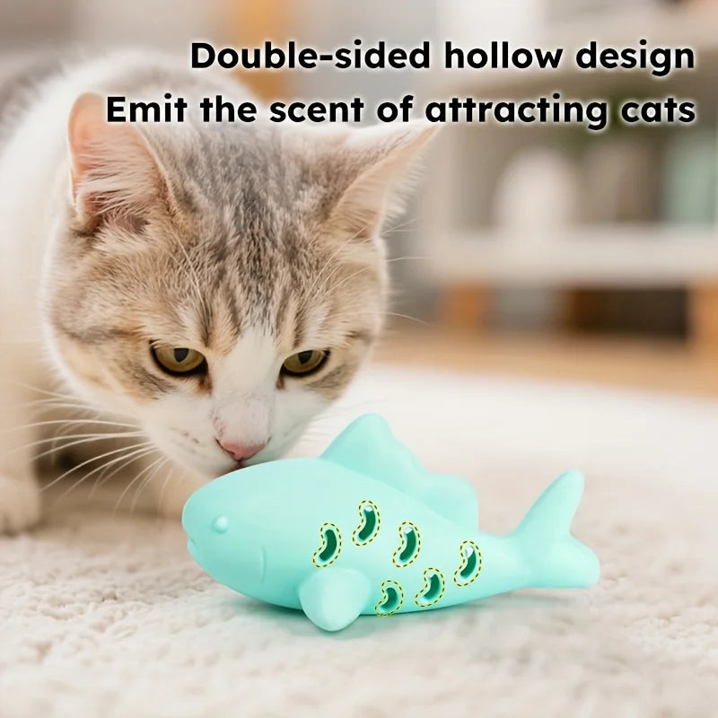 Fish-Shaped Pet Toy