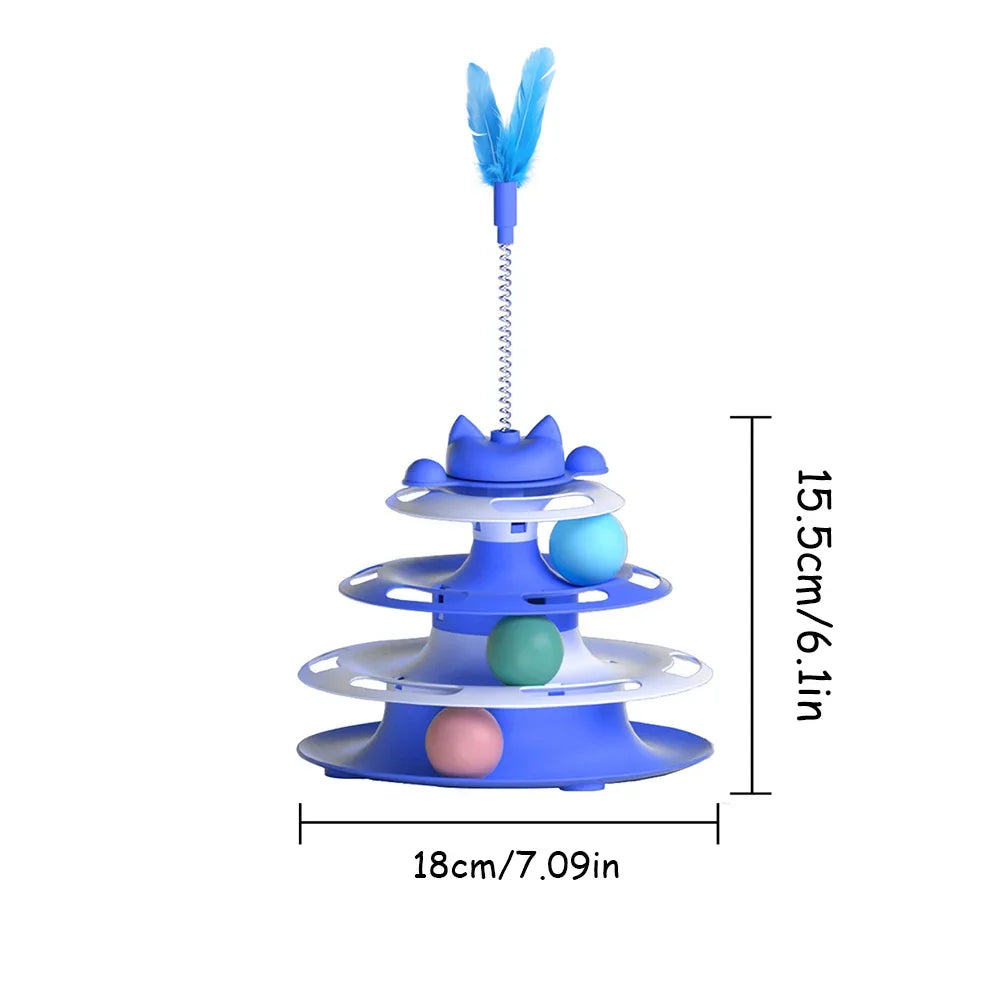3 Tier Cat Toy