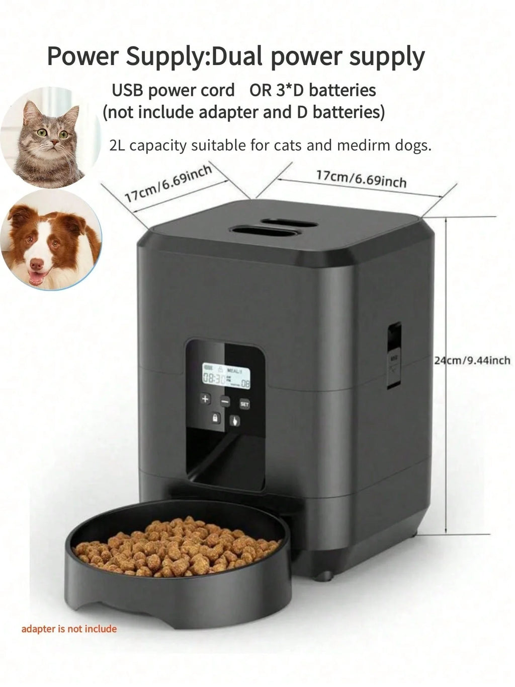 Timed Automatic Food Dispenser
